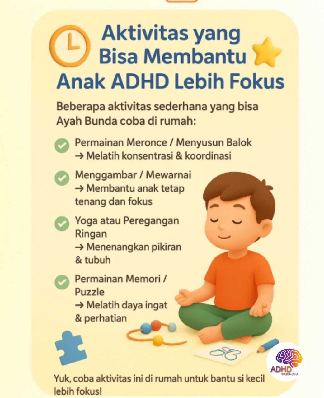 Pendekatan Edukatif yang Tepat untuk Anak ADHD di Kota Cilegon